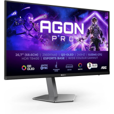 AOC AG276QZD2 26.5 Inch 240Hz 0.03ms QD-OLED QHD Gaming Monitor